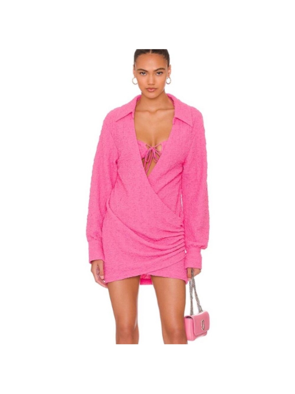 H:ours mini dress pink